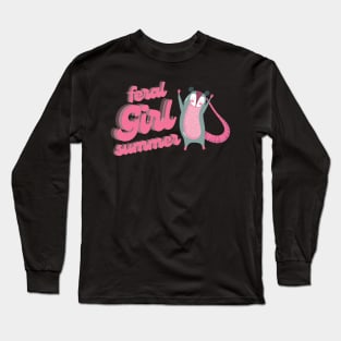 Feral Girl Summer Long Sleeve T-Shirt